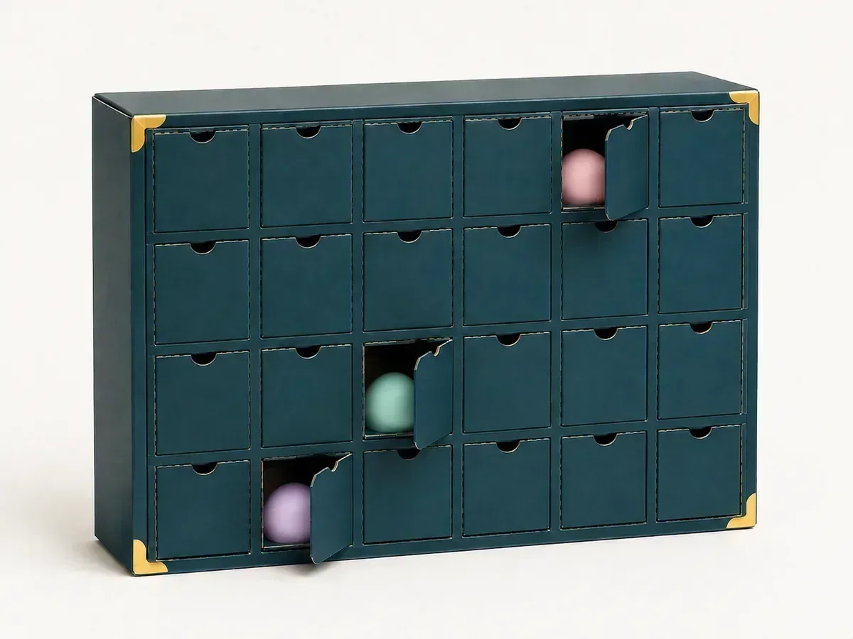 Advent Calendar packaging — squishy wholesale packaging tier