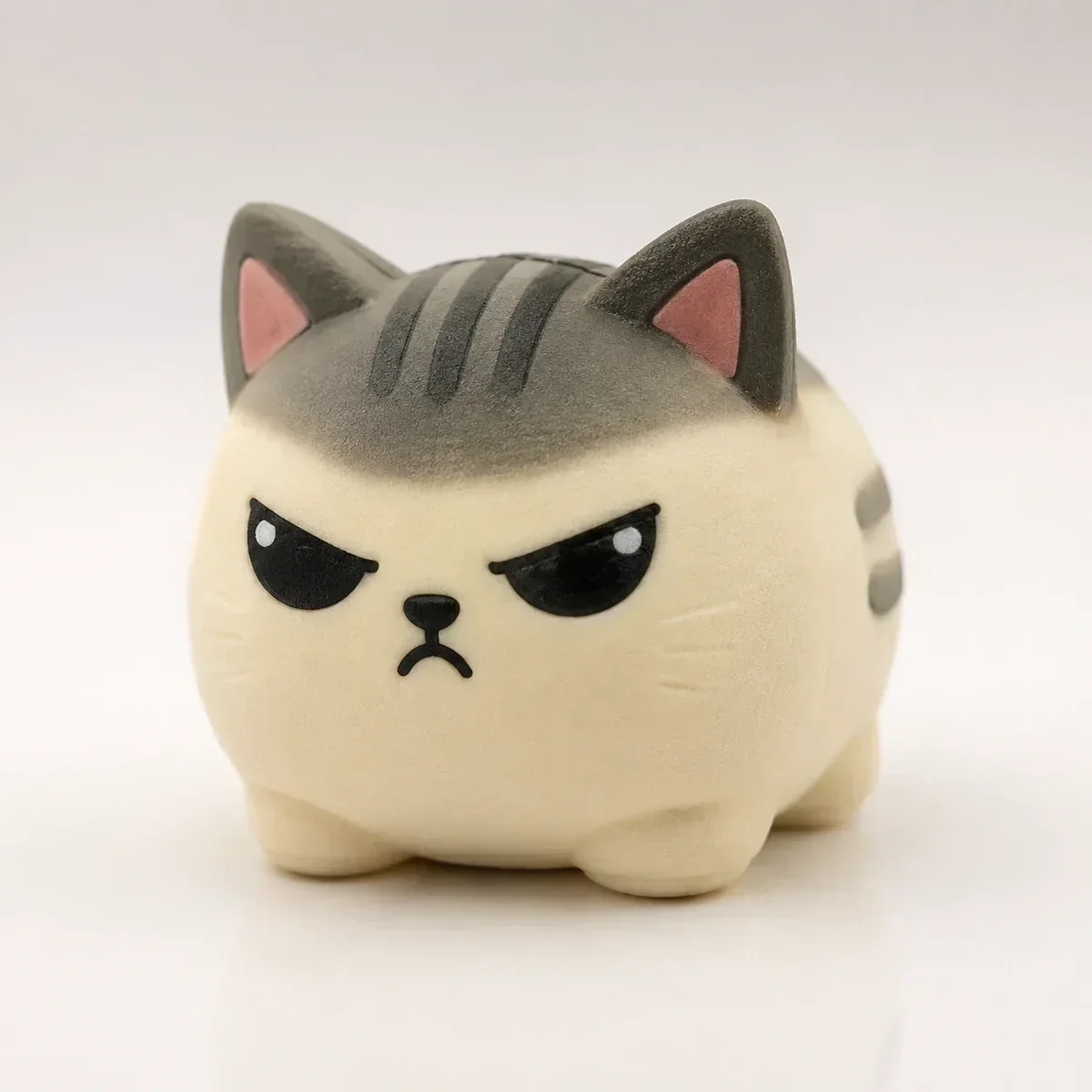 Big Angry Cat squishy — Slow-Rise PU Foam, Animal Squishy family, wholesale from factory
