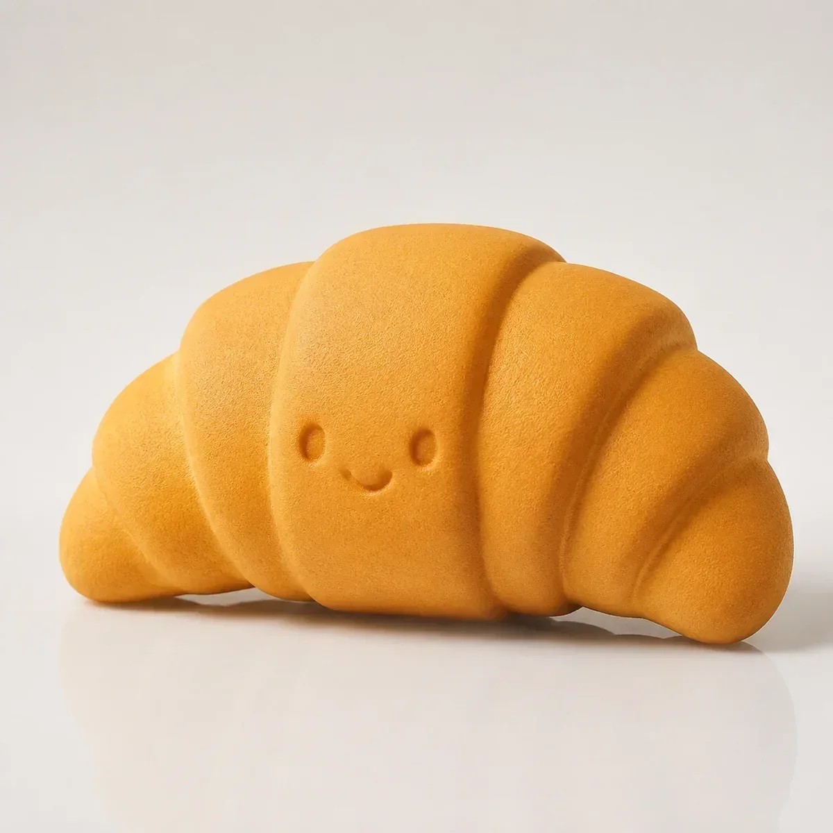 Cheese Croissant squishy — Slow-Rise PU Foam, Butter & Cheese Squishy family, wholesale from factory