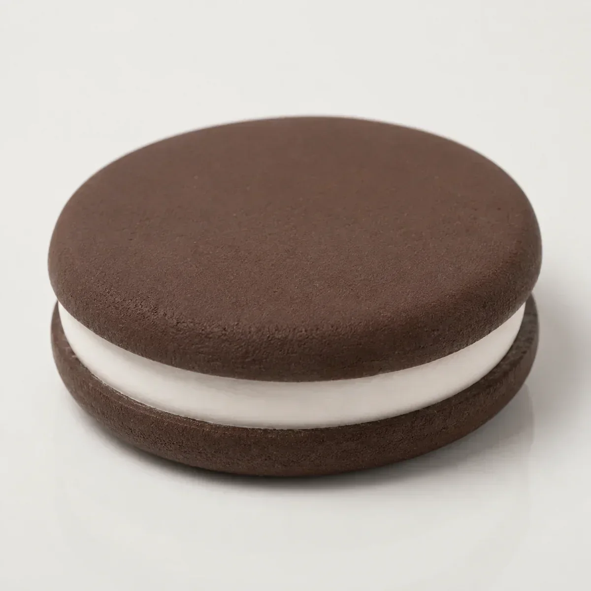 Cookie Chocolate Sandwich Cookie squishy — Slow-Rise PU Foam, Food & Bakery Squishy family, wholesale from factory