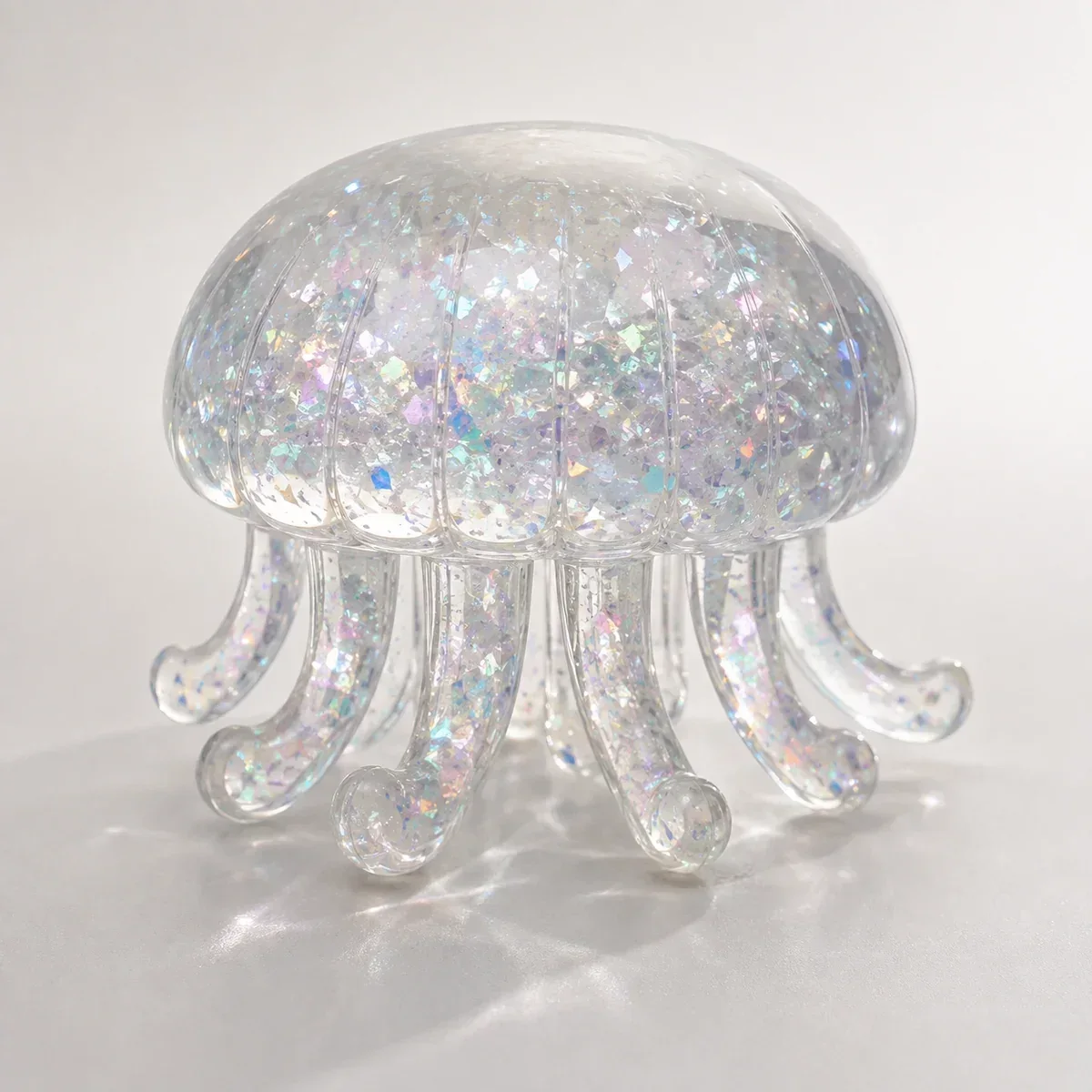 Crystal-Clear Jellyfish squishy — Transparent Crystal, Food & Bakery Squishy family, wholesale from factory