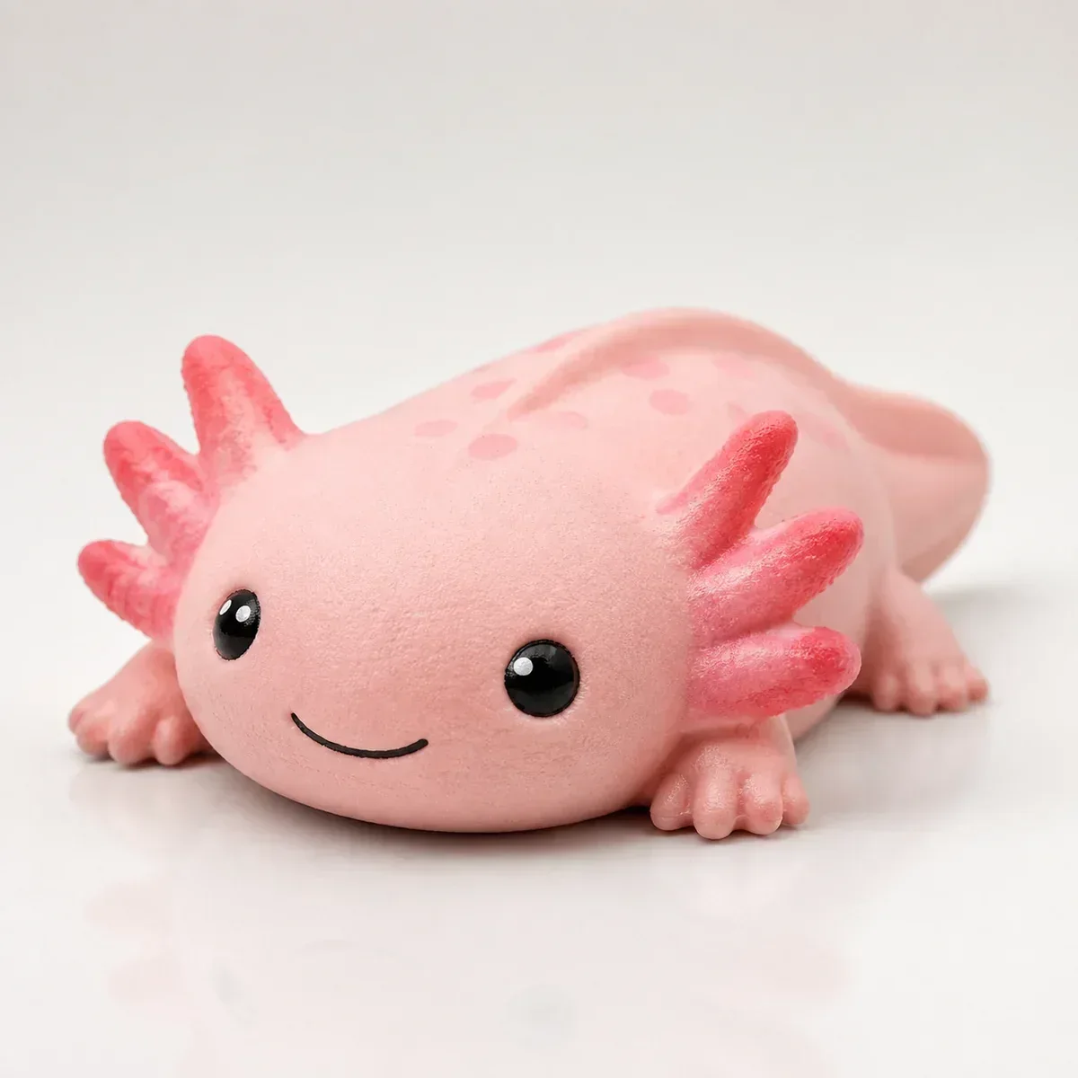 Axolotl squishy — Slow-Rise PU Foam, Animal Squishy family, wholesale from factory