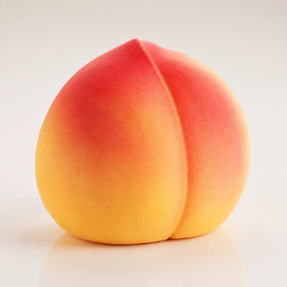 Giant Peach Jumbo Peach squishy — Slow-Rise PU Foam, Fruit Squishy family, wholesale from factory