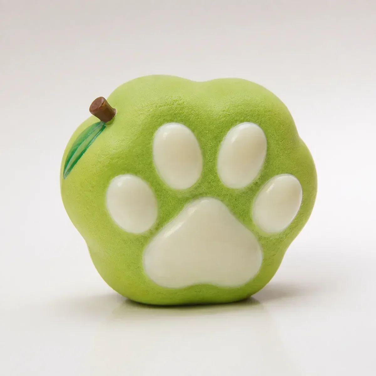 Green Grape Cat Paw squishy — Slow-Rise PU Foam, Fruit Squishy family, wholesale from factory