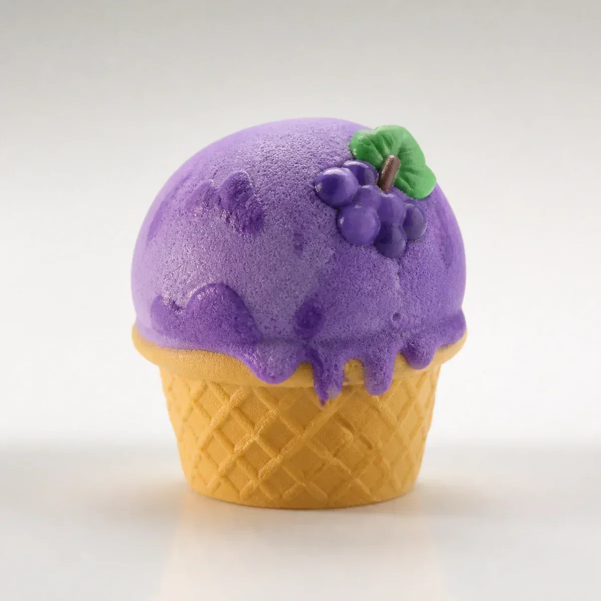 Ice Cream Slime Grape Ice Cream Scented Slime squishy — Slow-Rise PU Foam, Fruit Squishy family, wholesale from factory
