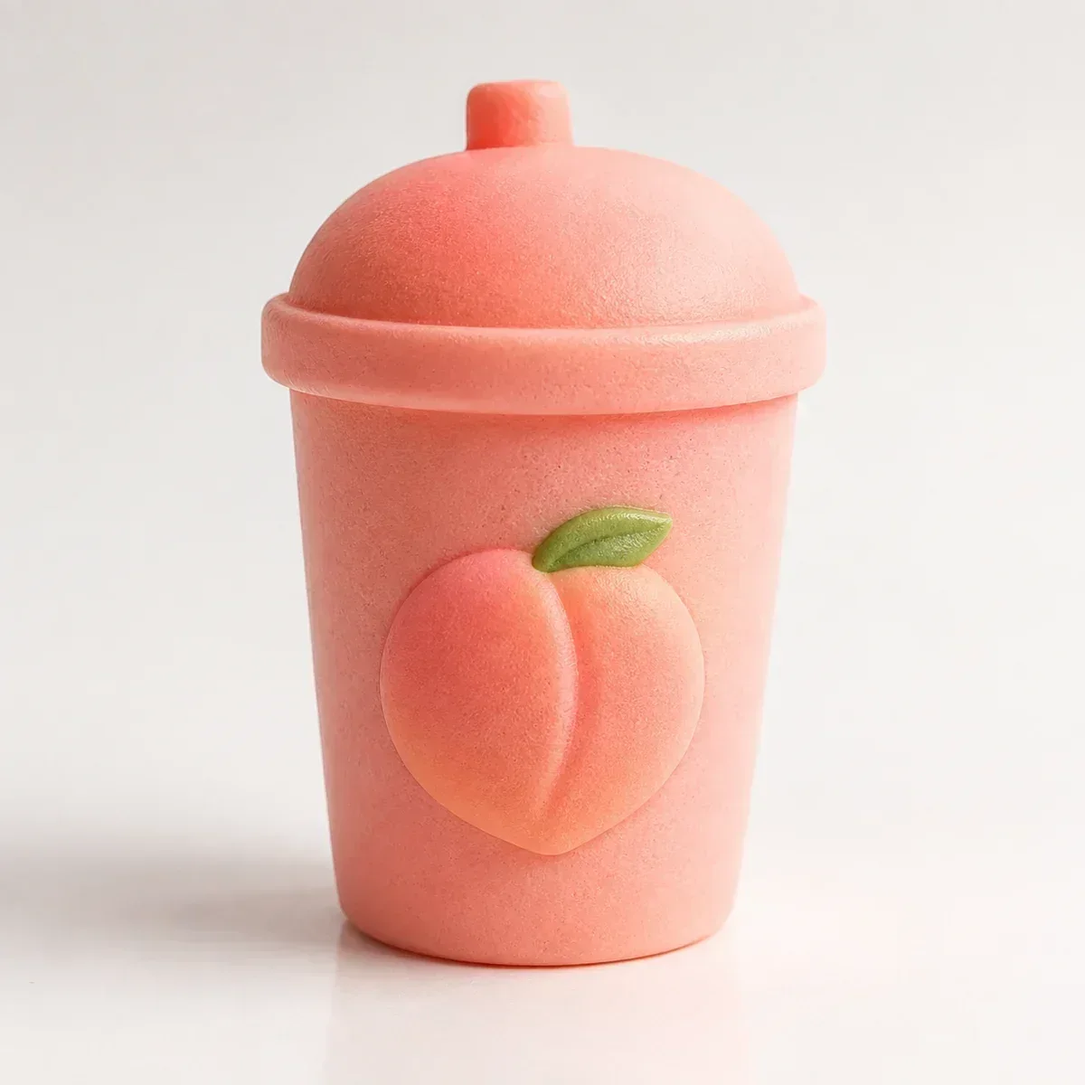 Peach Juice Slime Peach Drink Scented Slime squishy — Slow-Rise PU Foam, Fruit Squishy family, wholesale from factory