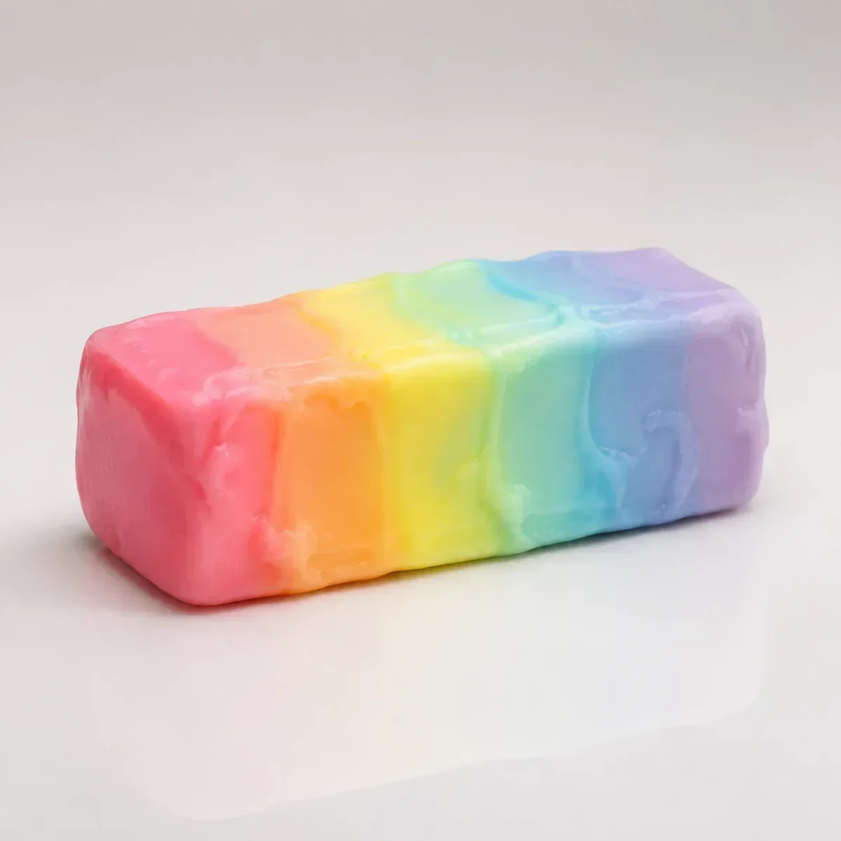 Rainbow Butter Stick squishy — Creamy Silicone, Butter & Cheese Squishy family, wholesale from factory