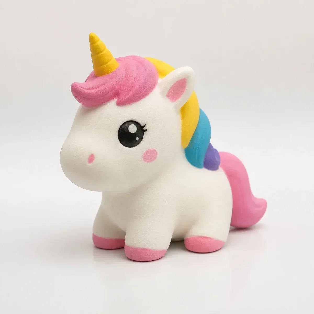 Small Unicorn squishy — Slow-Rise PU Foam, Fruit Squishy family, wholesale from factory
