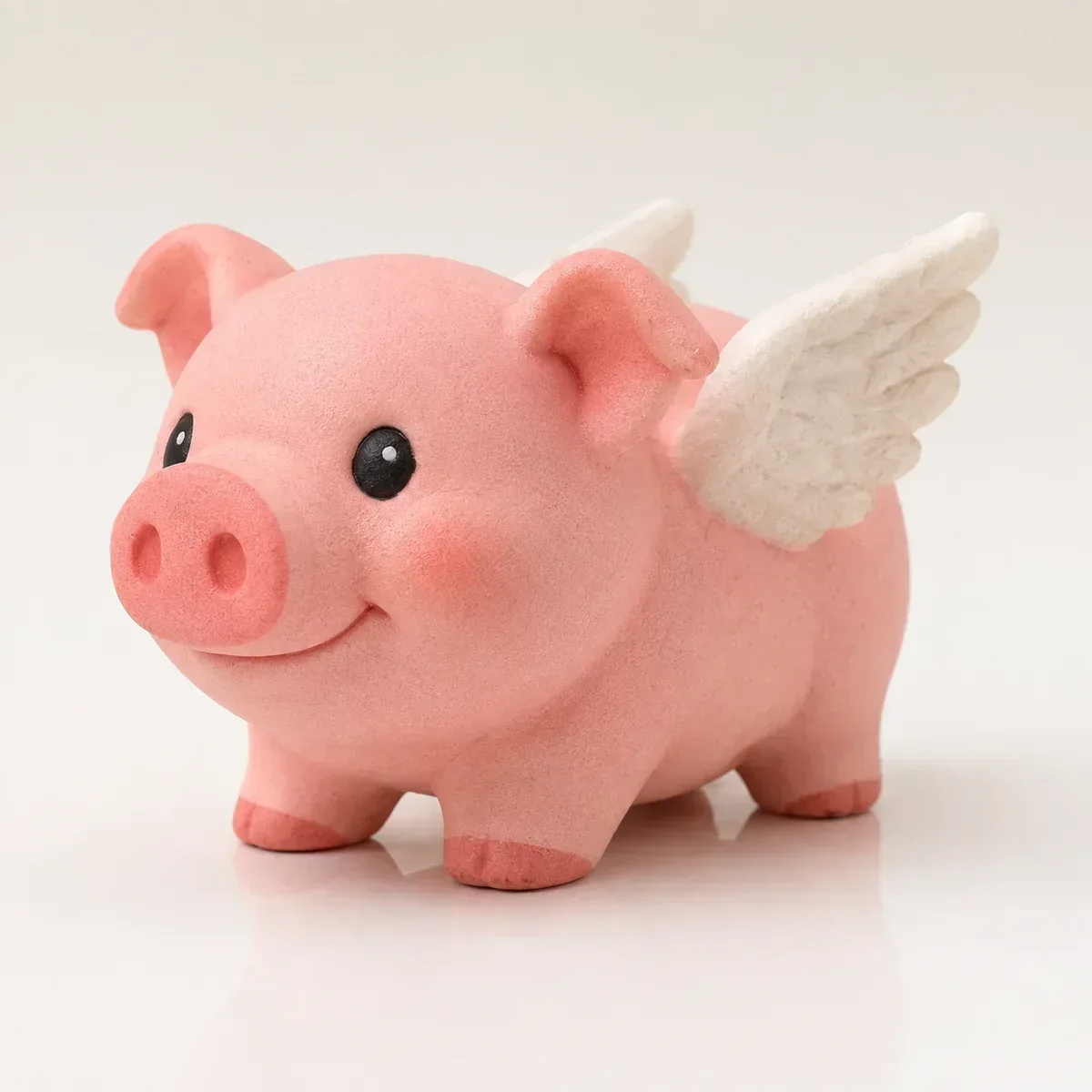 Flying Pig squishy — Slow-Rise PU Foam, Animal Squishy family, wholesale from factory