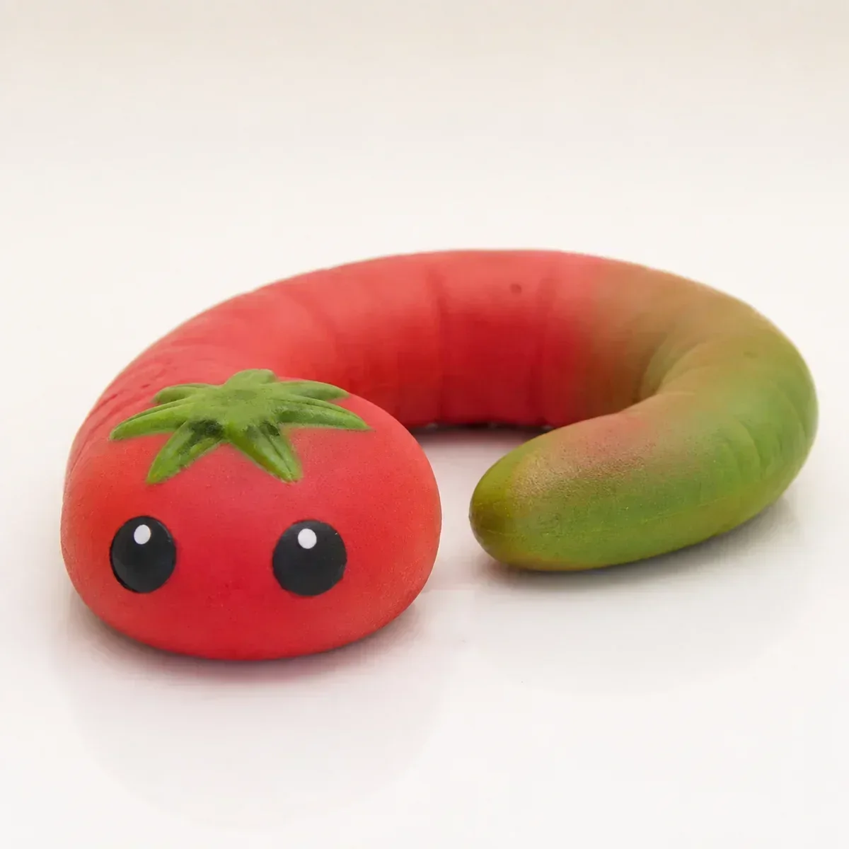 Tomato Water Wiggler Slippery Water Snake Toy squishy — Slow-Rise PU Foam, Animal Squishy family, wholesale from factory