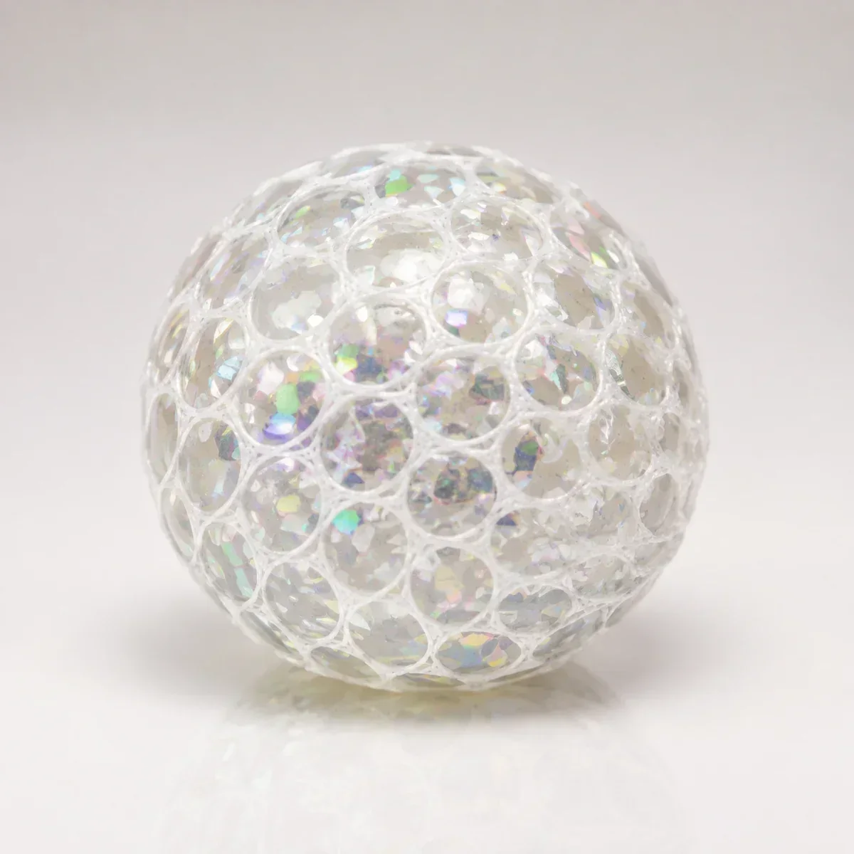 Transparent Mesh Ball Crystal Bead squishy — Transparent Crystal, Novelty Squishy family, wholesale from factory