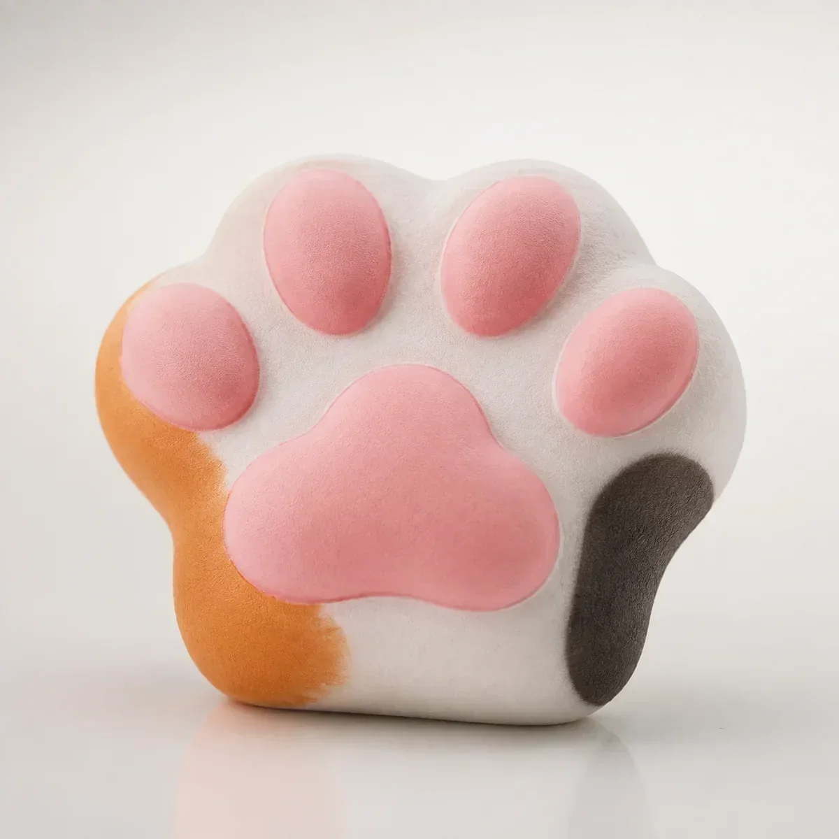 Tri-Color Cat Paw squishy — Slow-Rise PU Foam, Cat Paw Squishy family, wholesale from factory