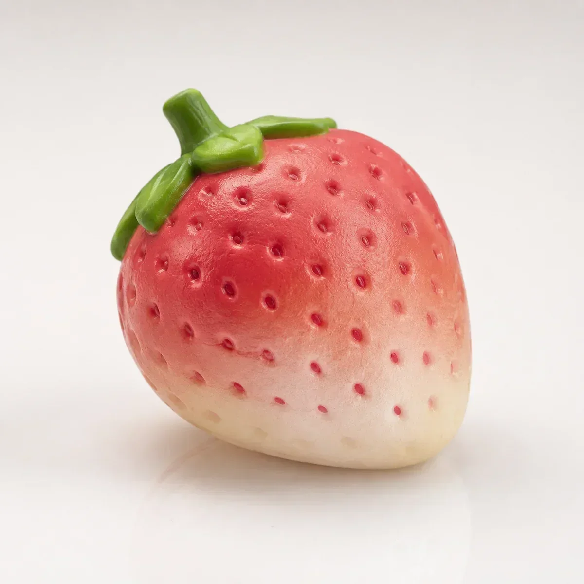 Uv Color-Changing Strawberry squishy — Slow-Rise PU Foam, Fruit Squishy family, wholesale from factory